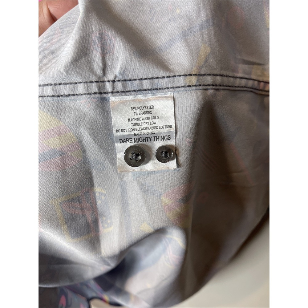 RSVLTS Dungeons & Dragons "Let's Roll" Button-Up Shirt Men's Size 2XL Rare - Picture 9 of 9